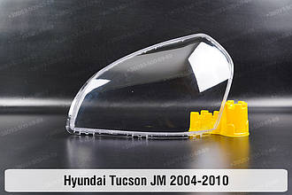 Скло фари Hyundai Tucson JM (2004-2010) I покоління ліве