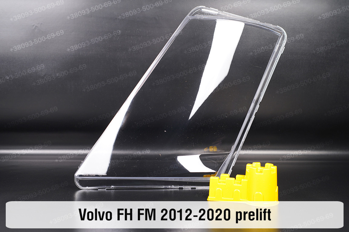 Скло фари Volvo FH FM (2012-2020) дорест ліве, фото 1