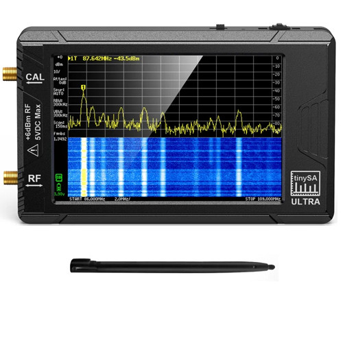 Векторний аналізатор кіл 100кГц-5.3ГГц, генератор сигналів TinySA Ultra