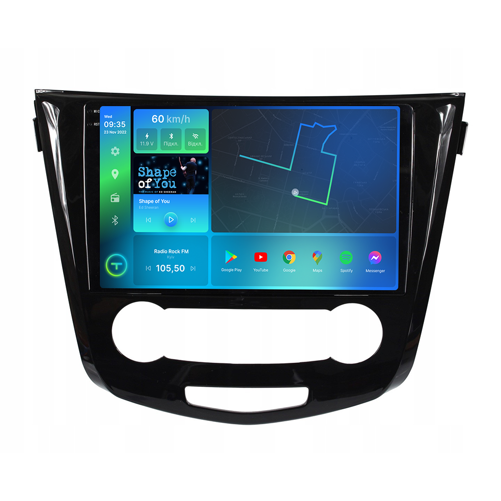 Штатна магнітола Torssen 2K Nissan Xtrail/Qashqai 2013+ F10432 4G Carplay DSP, фото 1