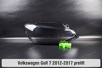 Скло фари VW Volkswagen Golf 7 (2012-2017) VII покоління дорестайлінг праве