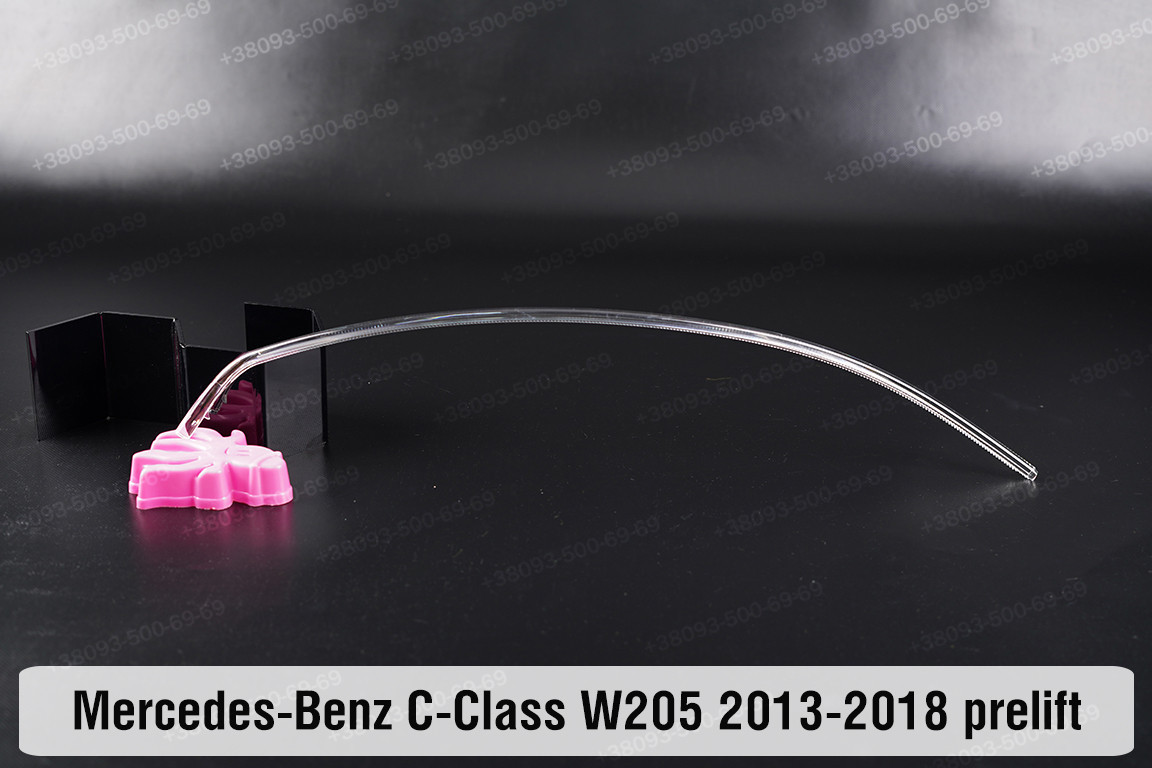 Світловод фари Mercedes-Benz C-Class W205 LED (2013-2018) дорест довгий правий, фото 1