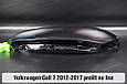 Скло фари VW Volkswagen Golf 7 (2012-2017) без полоски дорест ліве, фото 5