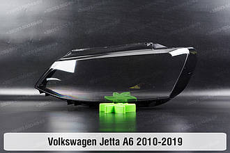 Скло фари VW Volkswagen Jetta A6 (2010-2019) ліве