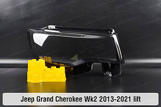 Скло фари Jeep Grand Cherokee Wk2 (2013-2021) IV покоління рестайлінг праве