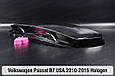 Скло фари VW Volkswagen Passat B7 USA Halogen (2010-2015) ліве, фото 6