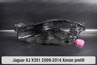 Корпус фари Jaguar XJ X351 Xenon (2009-2014) VIII покоління дорестайлінг лівий