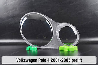 Скло фари VW Volkswagen Polo 4 (2001-2005) IV покоління дорестайлінг праве