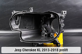 Корпус фари Jeep Cherokee KL (2013-2018) I покоління дорестайлінг лівий