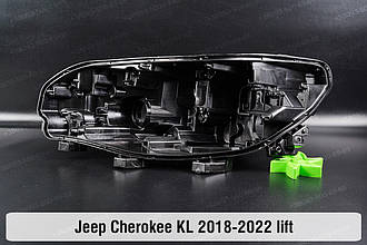 Корпус фари Jeep Cherokee KL (2018-2022) I покоління рестайлінг лівий