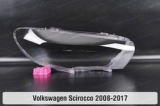 Скло фари VW Volkswagen Scirocco (2008-2017) III покоління праве