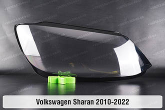 Скло фари VW Volkswagen Sharan (2010-2022) II покоління праве