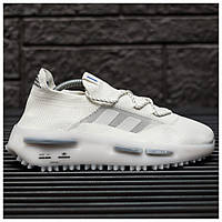 Мужские / женские кроссовки Adidas NMD S1 Edition White, унисекс белые кроссовки адидас нмд с1 эдишн