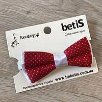 Метелик "Модель-11" Горошок 100% ПЭ  ДСТУ 1681-96 Червоно/білий арт.27683953