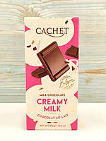 Бельгийский молочный шоколад Cachet 100гр (Бельгия)