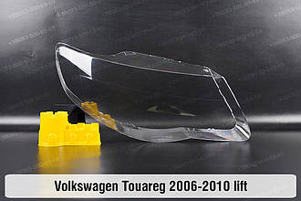 Скло фари VW Volkswagen Touareg (2006-2010) I покоління рестайлінг праве