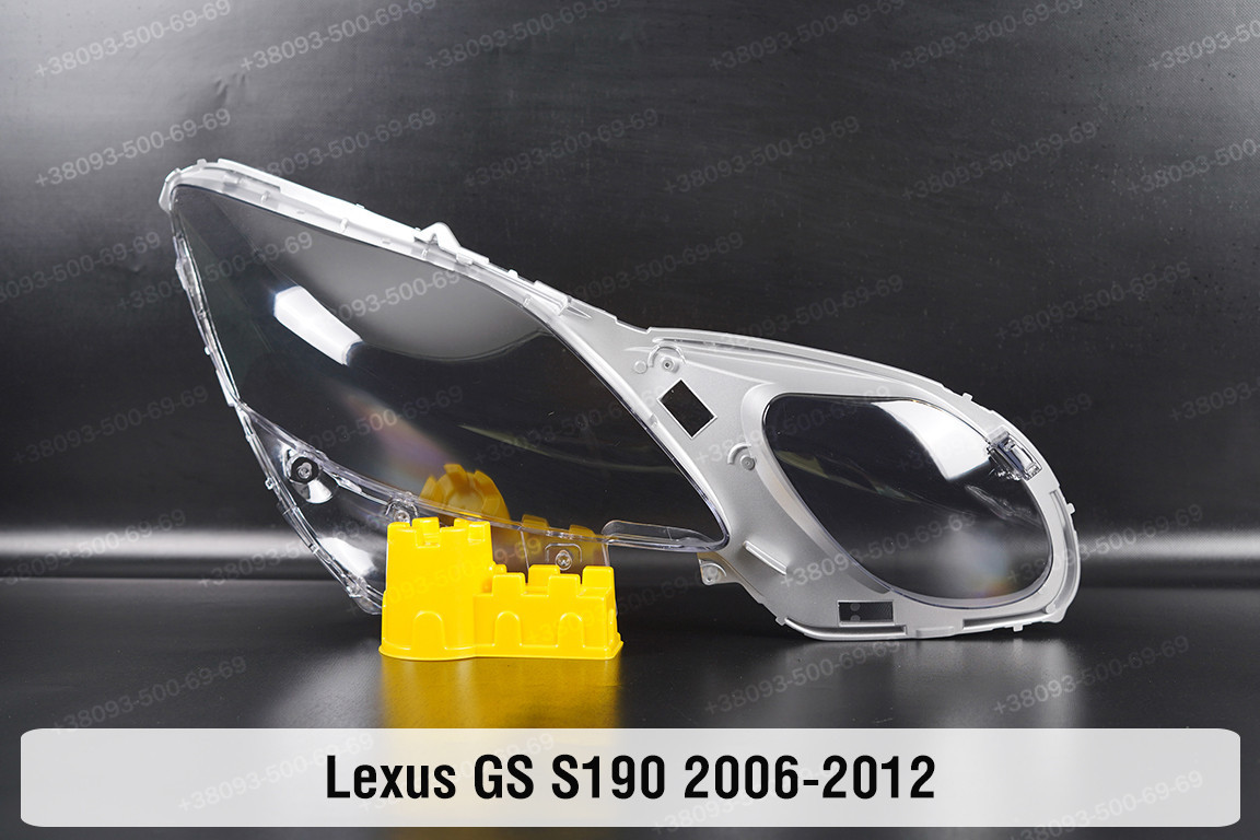 Скло фари Lexus GS S190 (2006-2012) праве
