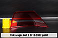 Скло заднього ліхтаря зовнішнє в крилі VW Volkswagen Golf 7 (2012-2017) дорест ліве, фото 3