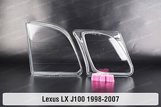 Скло фари Lexus LX J100 LX470 (1998-2007) II покоління праве