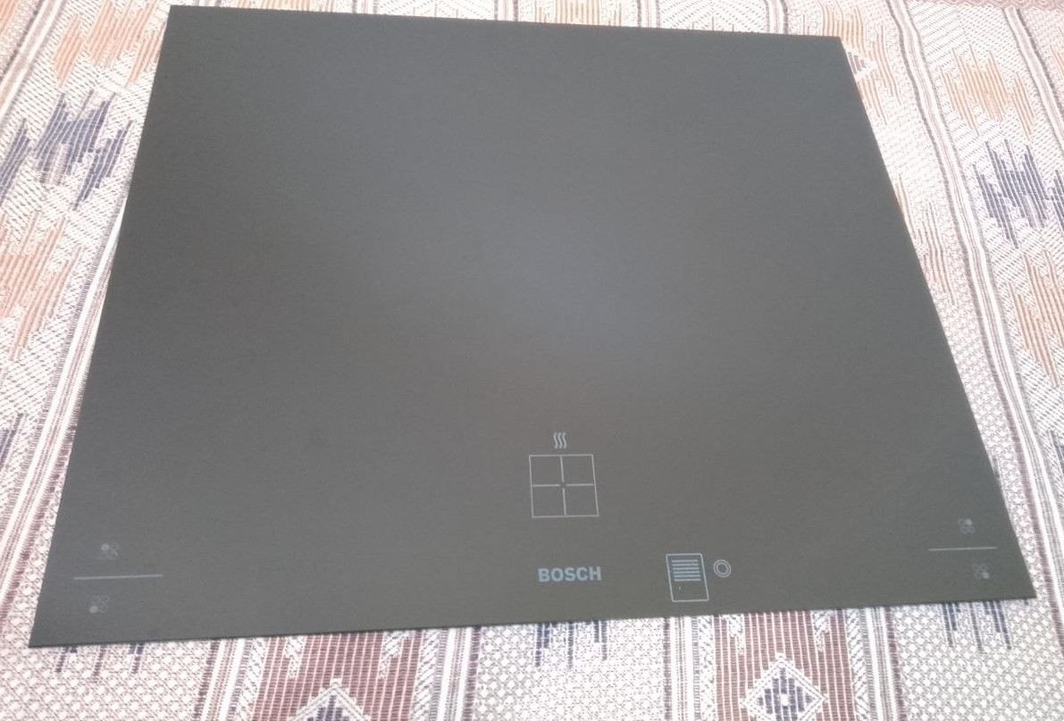 Скло для електричної варильної плити 550мм х 487мм, фото 1