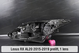 Корпус фари Lexus RX RX300 RX400 AL20 1 лінза (2015-2019) IV покоління лівий