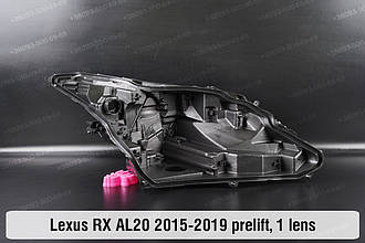 Корпус фари Lexus RX RX300 RX400 AL20 1 лінза (2015-2019) IV покоління правий