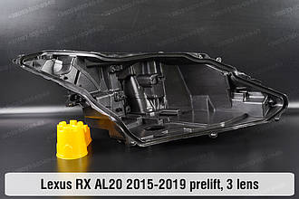 Корпус фари Lexus RX RX300 RX400 AL20 3 лінзи (2015-2019) IV покоління правий