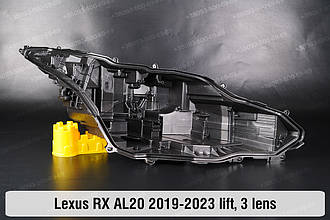 Корпус фари Lexus RX RX300 RX400 AL20 3 лінзи (2019-2023) IV покоління рестайлінг правий