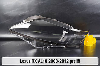 Скло фари Lexus RX AL10 RX270 RX350 RX450h (2008-2012) III покоління дорестайлінг ліве