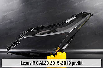 Скло фари Lexus RX AL20 (2015-2019) дорест ліве