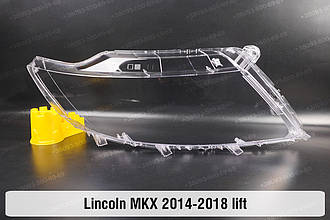 Скло фари Lincoln MKX (2014-2018) рест праве