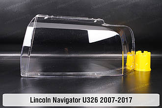 Скло фари Lincoln Navigator U326 (2007-2017) III покоління ліве