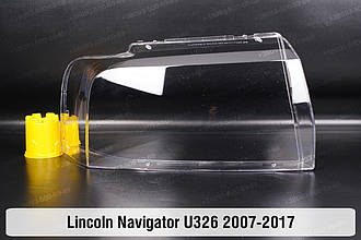 Скло фари Lincoln Navigator U326 (2007-2017) III покоління праве