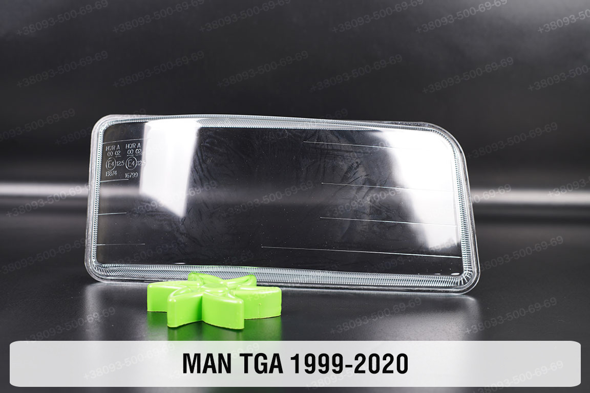 Скло фари MAN TGA (1999-2020) праве