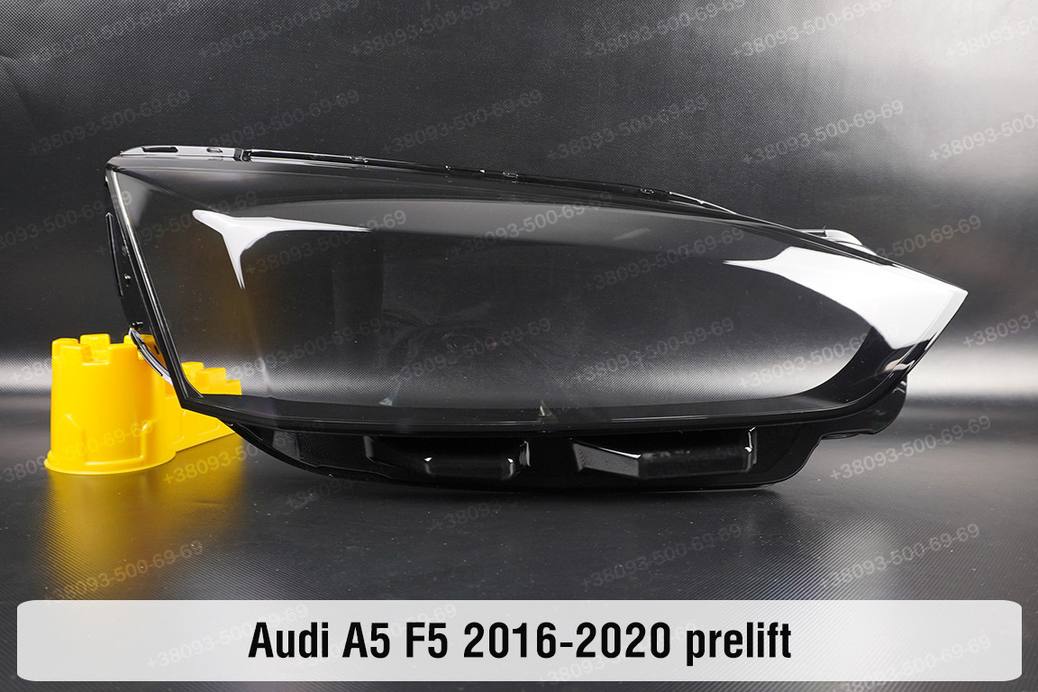 Скло фари Audi A5 F5 (2016-2020) II покоління дорестайлінг праве