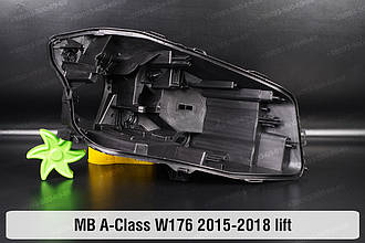 Корпус фари Mercedes-Benz A-Class W176 (2015-2018) III покоління рестайлінг правий