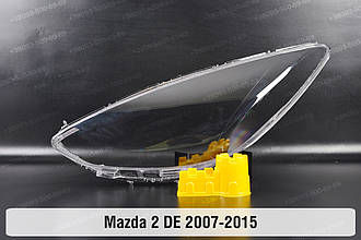 Скло фари Mazda 2 DE (2007-2015) ліве