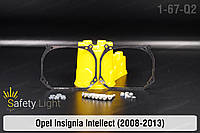 Переходная рамка для Opel Insignia Intellect без блочка (2008-2013) дорестайлинг