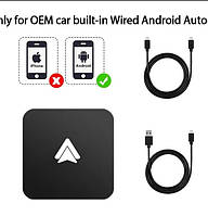 Беспроводной Bluetooth Android Auto для Андроид смартфонов для подключения к автомагнитол USB Wireless Adapter