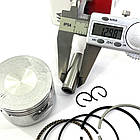 Поршень квадроцикла комплект Delta ATV 110 125куб 52, 40мм STD палець 13 мм, фото 2