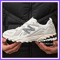 Кроссовки женские и мужские New Balance 610 v1 White Black / Нью Баланс 610 белые с черным