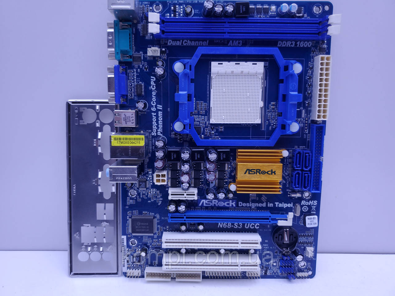 Материнська плата sAM3 ASRock N68-S3 UCC (Socket AM3,DDR3,б/у)