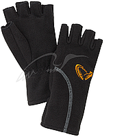 Рукавиці Savage Gear Wind Pro Half Finger black р.L