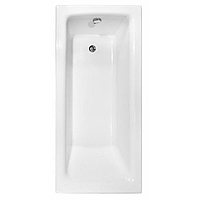 Ванни прямокутні 100x70х55,5 см акрилові прямі TALIA біла з ніжками вбудована якісна Besco (Гарантія 12 міс)