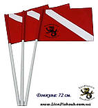Прапорець LionFish.sub для Буя або Плотика з ПВХ 32*35*72 см., фото 9