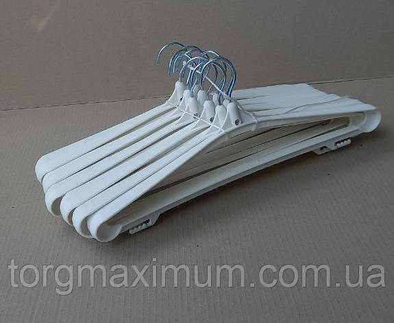 Вішак для верхнього одягу 42 (см) білі, фото 1