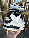 Білі чоловічі кросівки Nike SB Air Jordan Retro 4  ||, фото 4