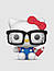 Хеллоу Кітті фігурка Привіт Кітті фанко поп Hello Kitty with Glasses Funko Pop вінілова фігурка #65, фото 2