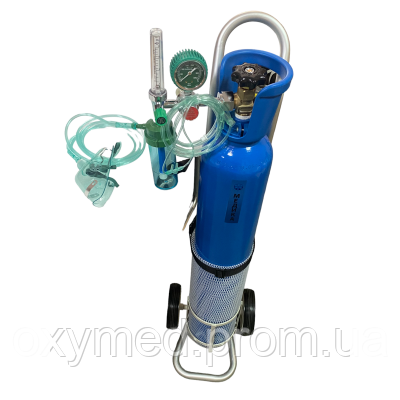 КИСЛОРОДНЫЙ БАЛЛОН "МЕДИКА"(КИСЛОРОДНЫЙ ИНГАЛЯТОР) ОБЪЁМОМ 10 ЛИТРОВ ...