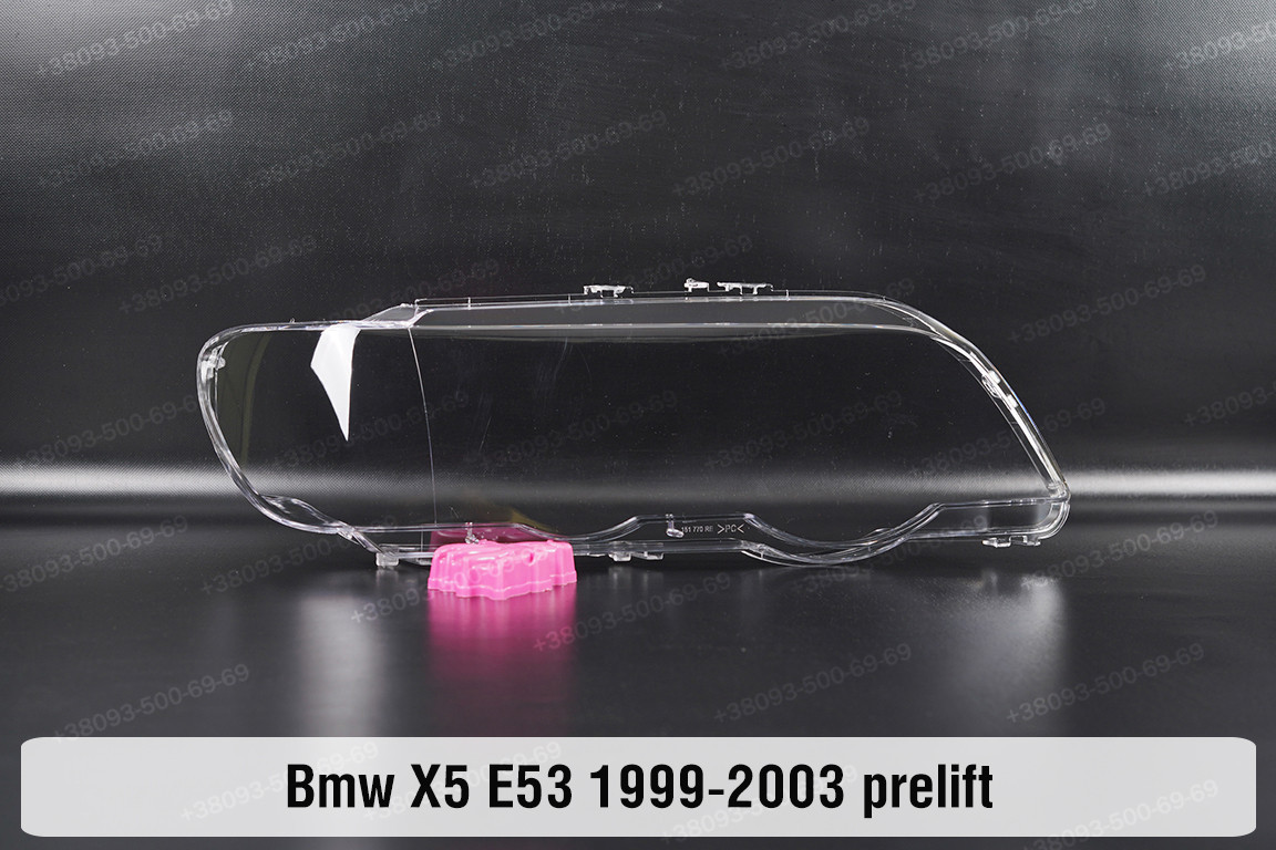 Скло фари BMW X5 E53 (1999-2003) I покоління дорестайлінг праве